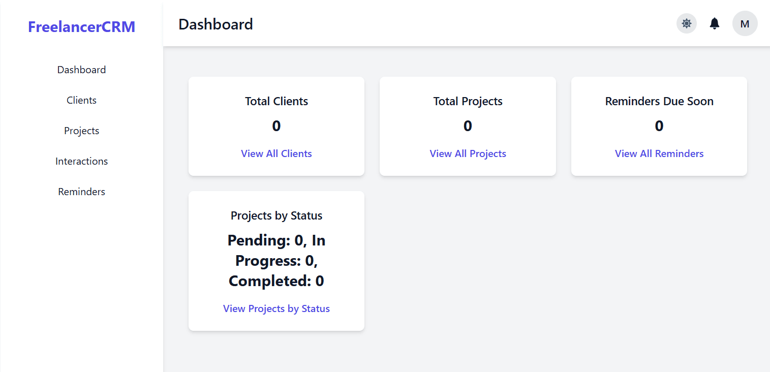 Mini-CRM for Freelancers